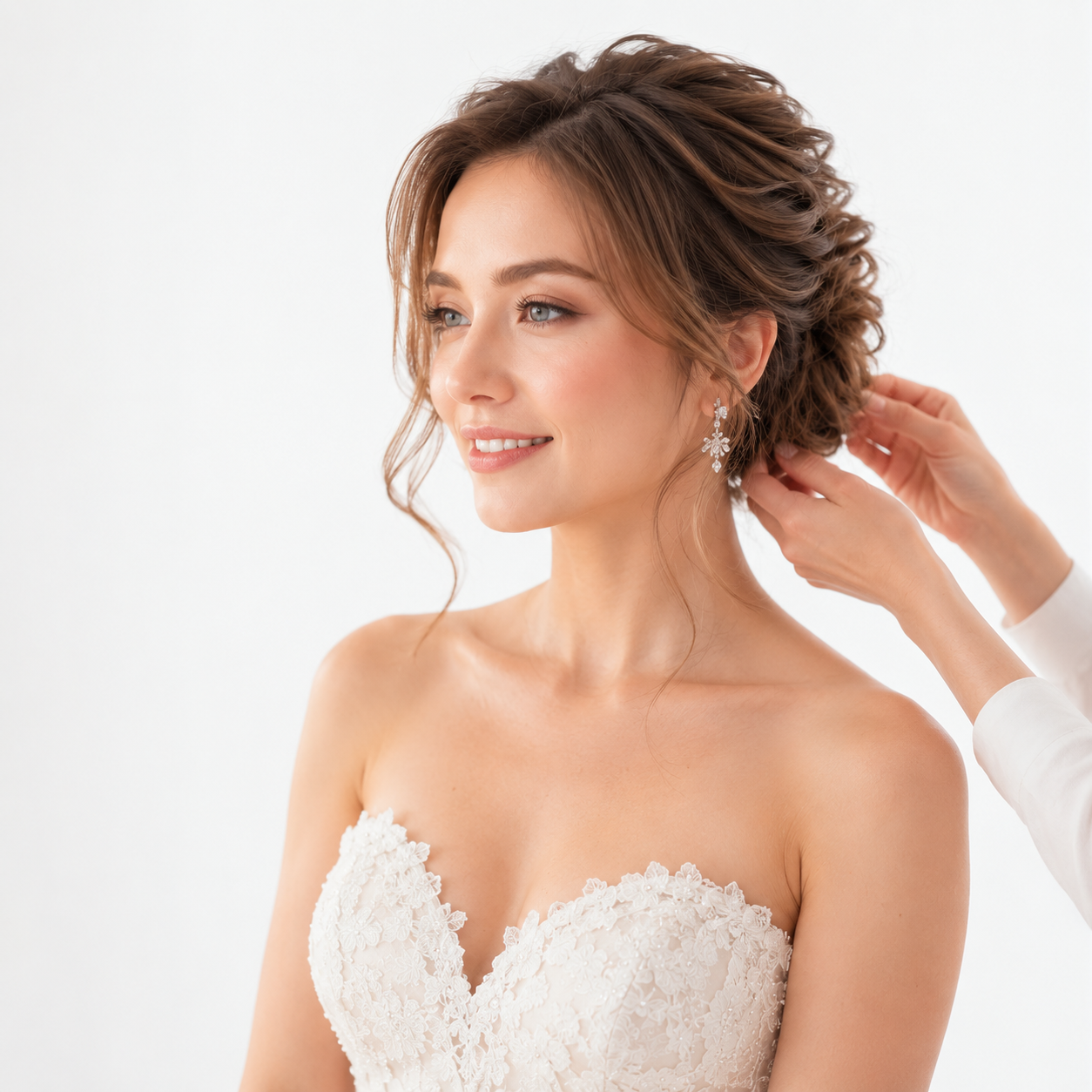 Bride’s In-Studio Makeup & Hair